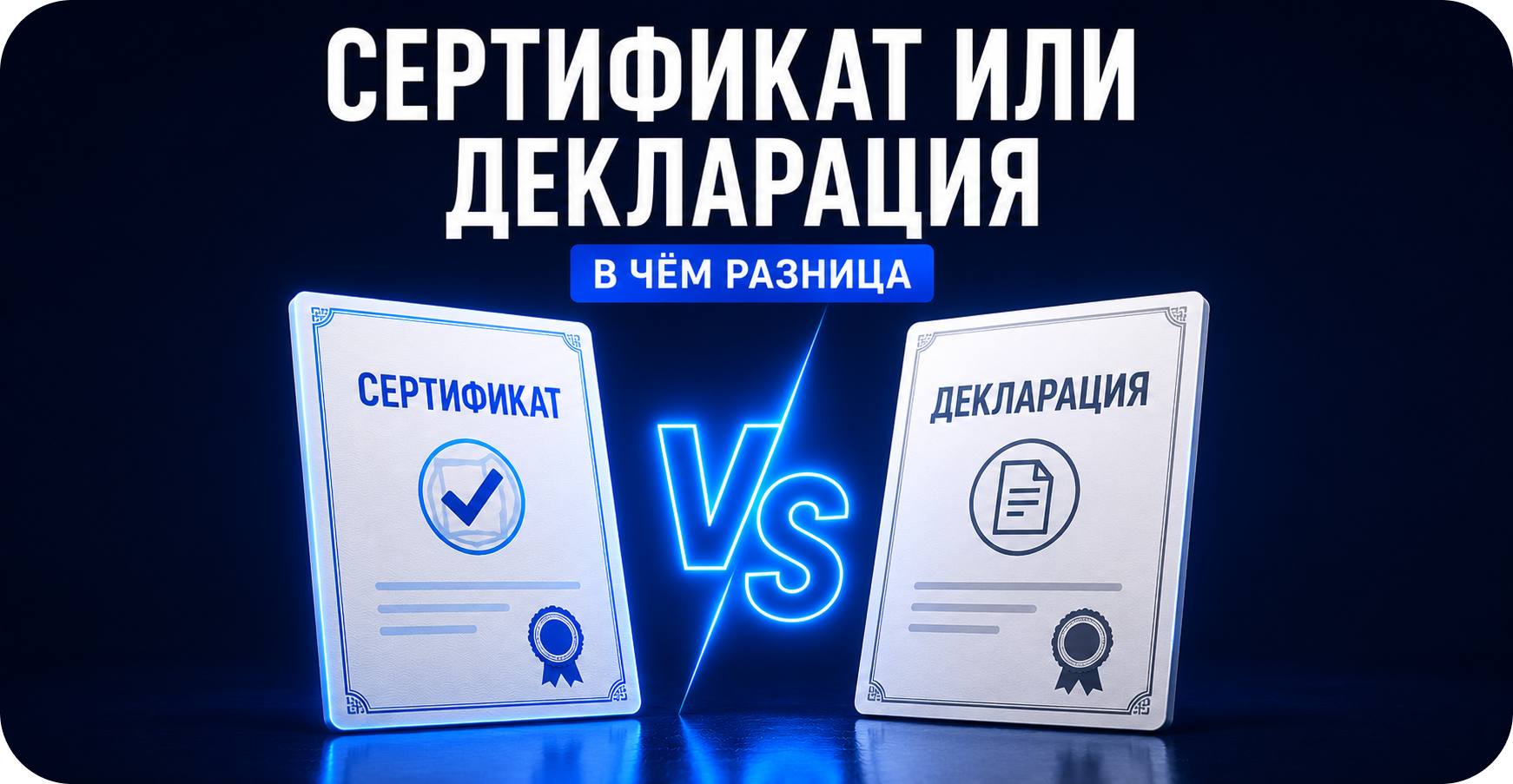 Сертификат соответствия или декларация: в чём разница для импортёра